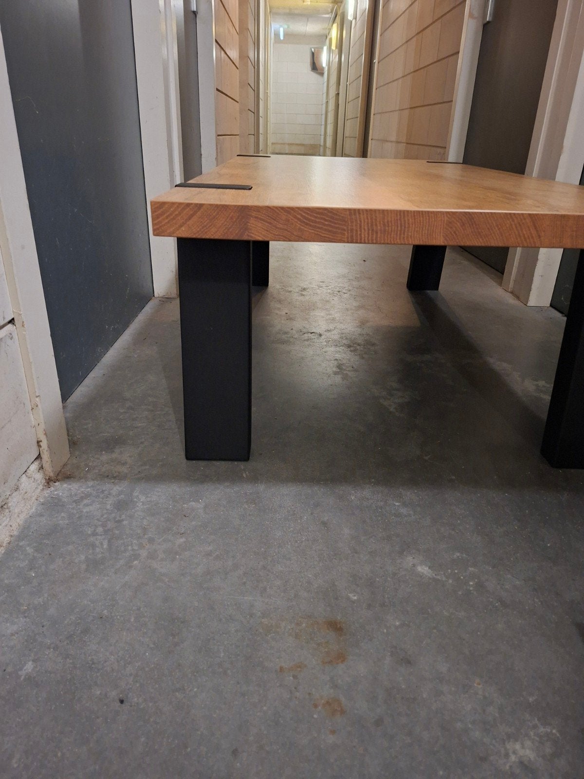 Borneo Haco Salontafel - Robuust en Stijlvol, 100 tot 150 cm, 50 tot 100 cm, Zo goed als nieuw, Modern industrieel