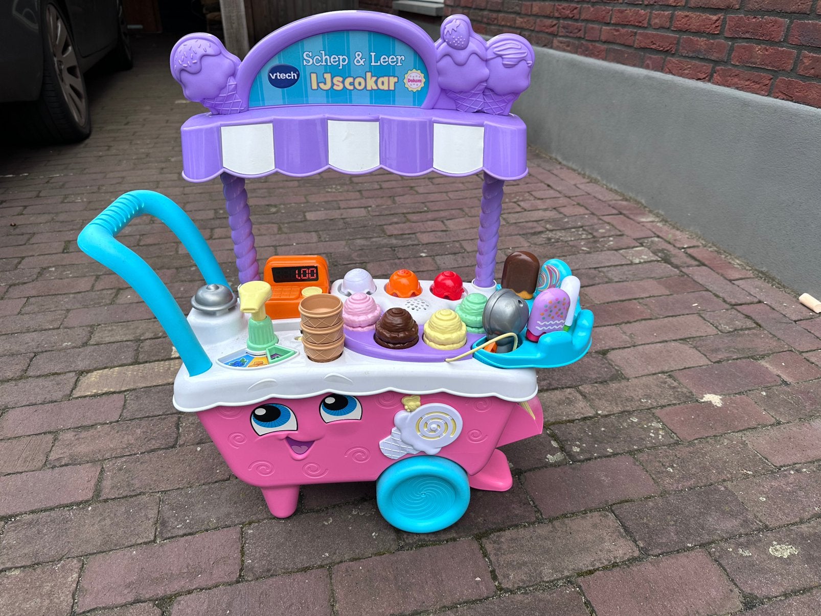 Mooie ijscokar van Vtech, Kinderen en Baby's, Ophalen, Zo goed als nieuw, Jongen of Meisje