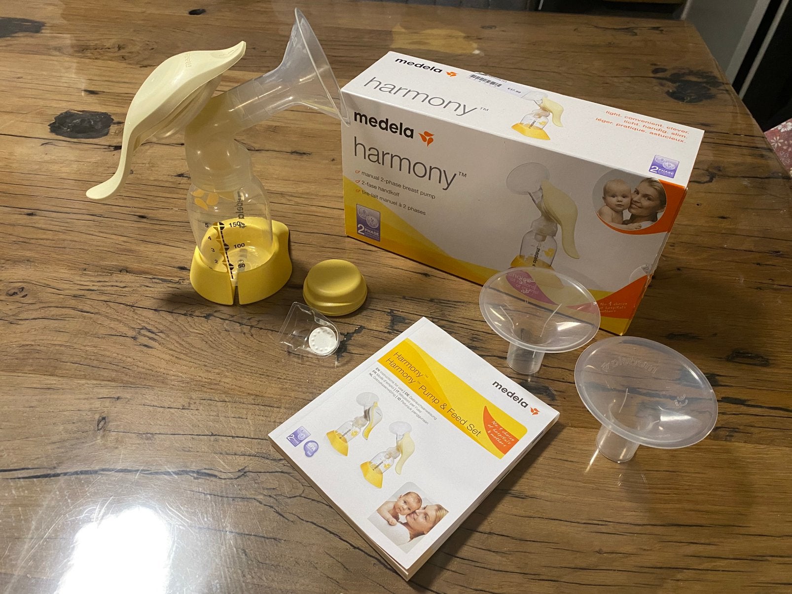 Handkolf Medela, Kinderen en Baby's, Babyvoeding en Toebehoren, Ophalen of Verzenden, Zo goed als nieuw, Borstkolf