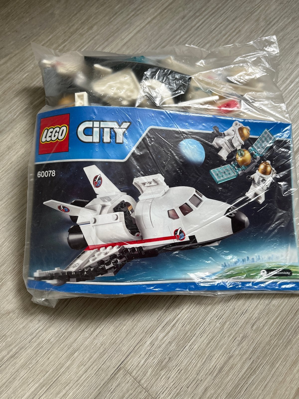 Lego City 60078 Ruimteschip met Astronauten, Ophalen, Inclusief minifiguren, Lego, Complete set