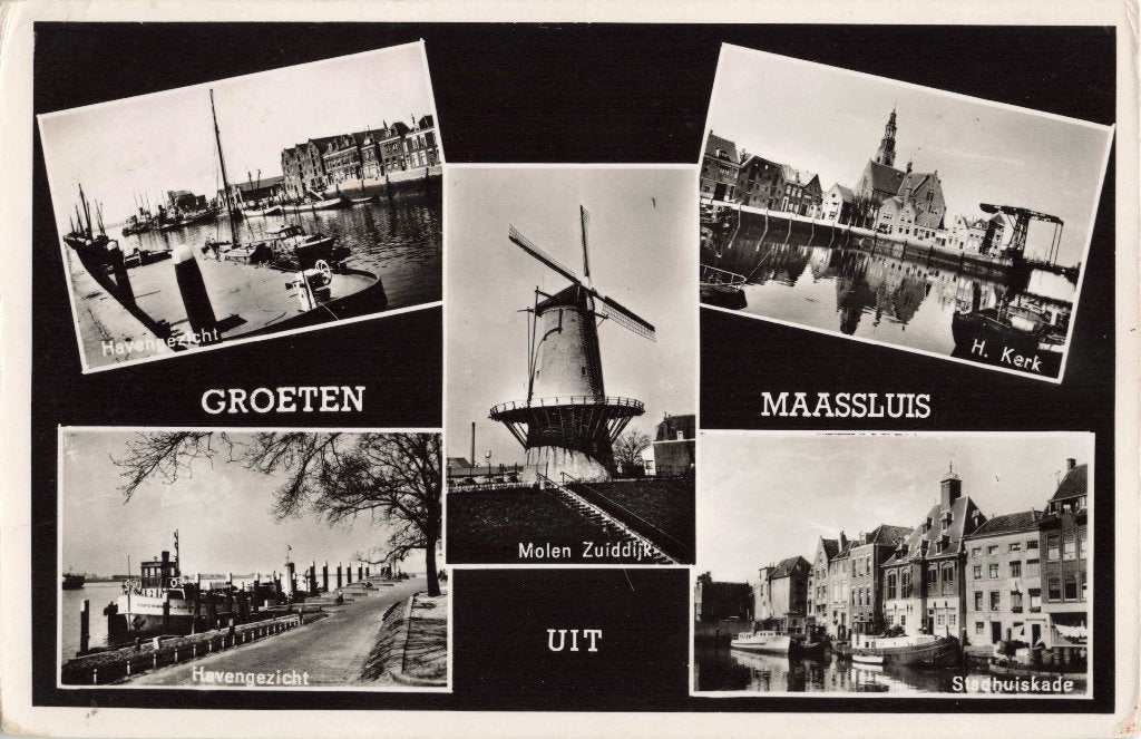 Maassluis molen haven L3411, Ophalen, 1960 tot 1980, Gelopen, Zuid-Holland