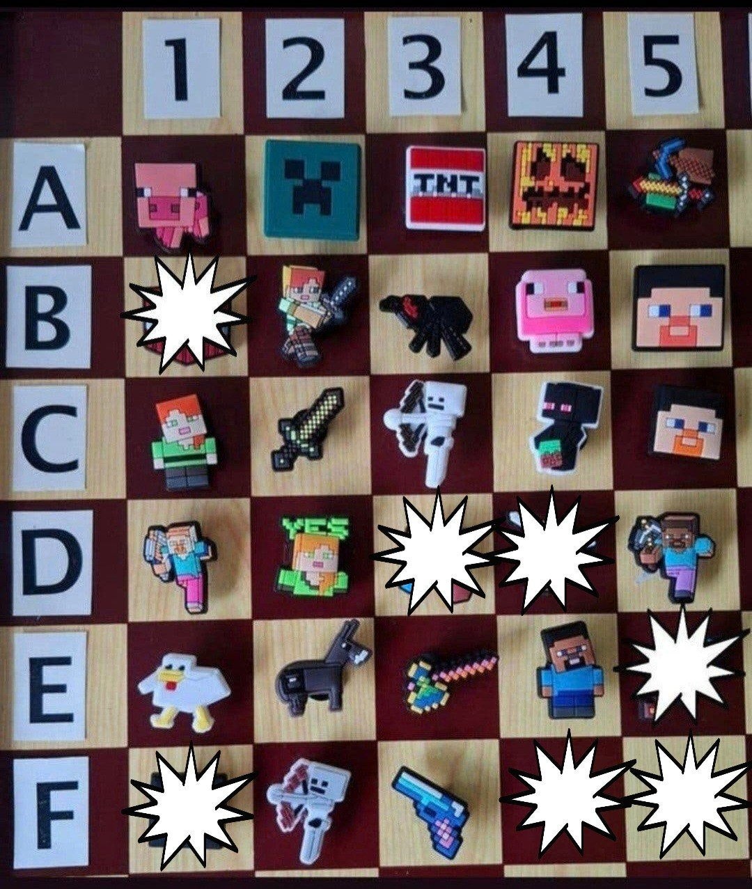 F: Minecraft Schoenbedels Pins voor de Crocs, Ophalen of Verzenden