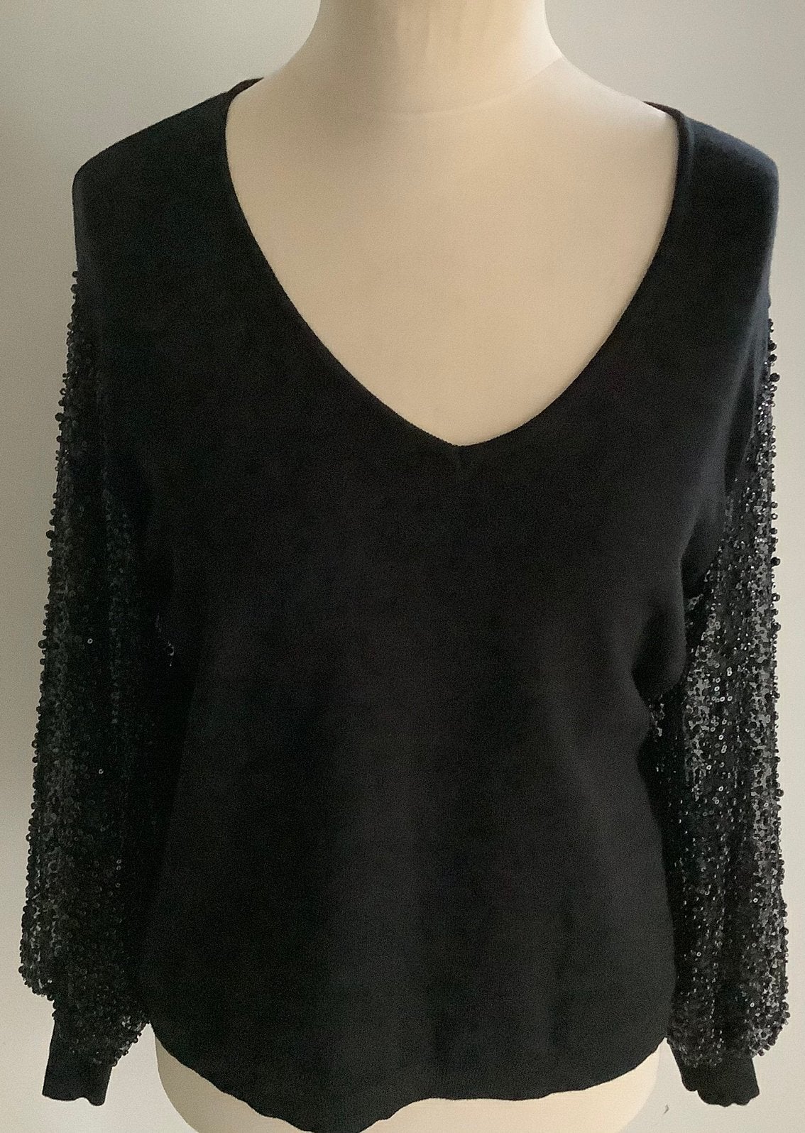 Leo & Ugo pullover maat 4 kleur zwart nieuw, Kleding | Dames, Ophalen of Verzenden, Nieuw, Maat 42/44 (L), Zwart