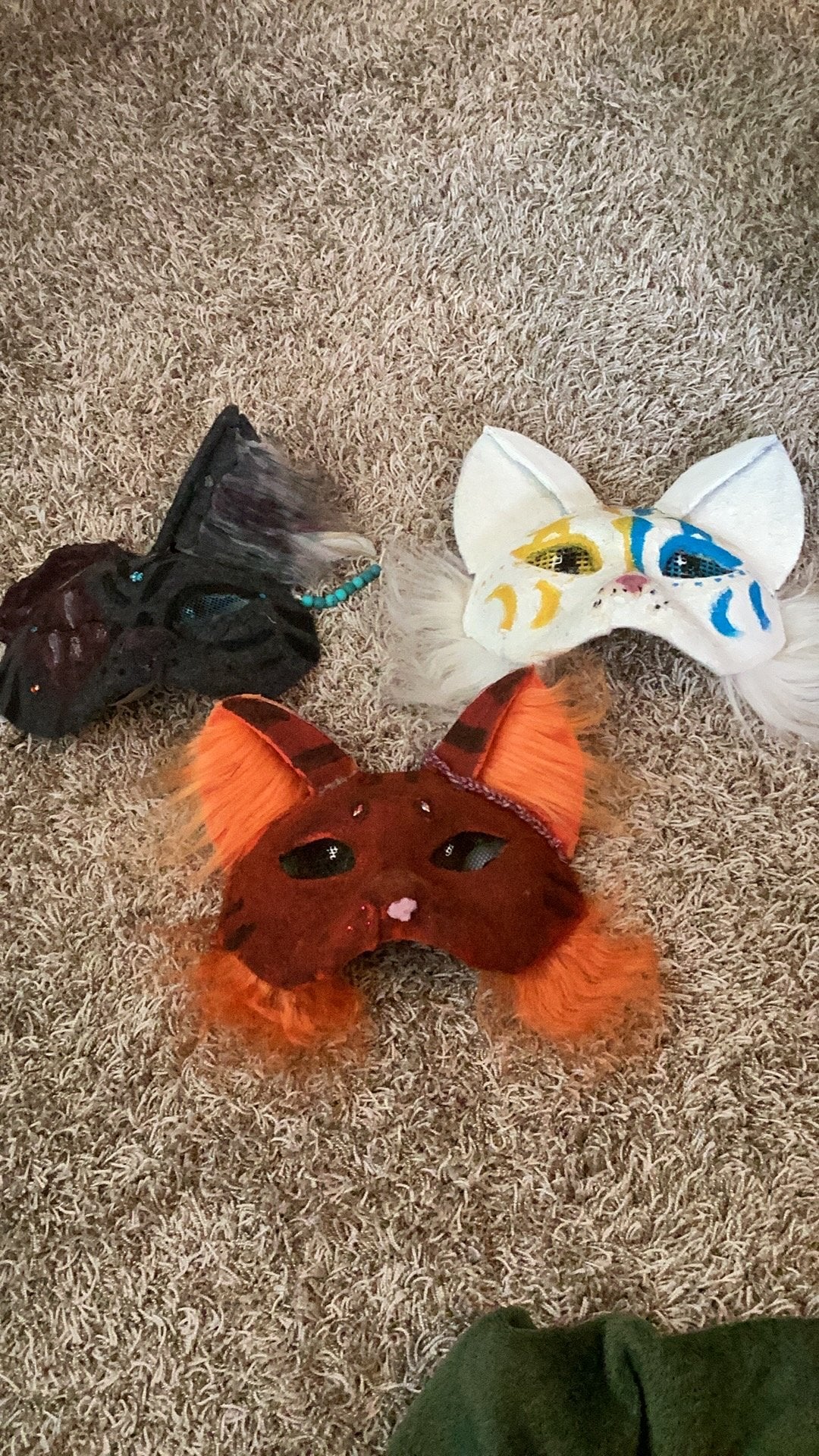 Therian masks, Ophalen of Verzenden, Zo goed als nieuw, Overige typen
