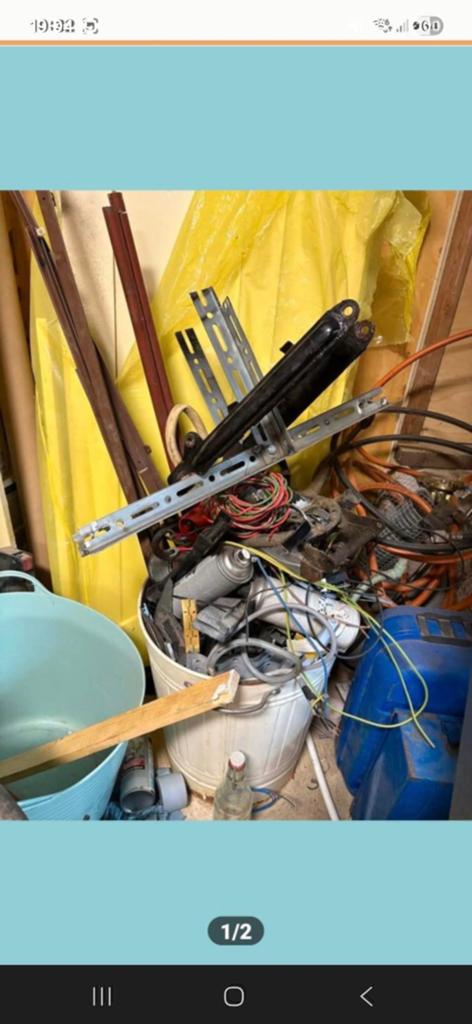 Gevraagt oud ijzer  aperaten omgeving apeldoorn, Doe-het-zelf en Verbouw, Metalen, Ophalen of Verzenden
