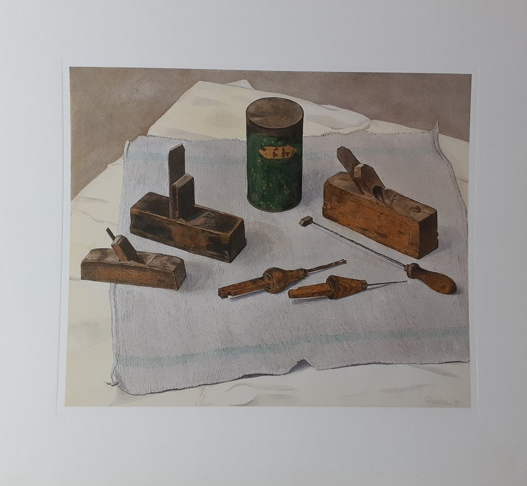 GRIETJE HUISMAN. Prachtig stilleven 1993., Ophalen of Verzenden, Stilleven, Papier