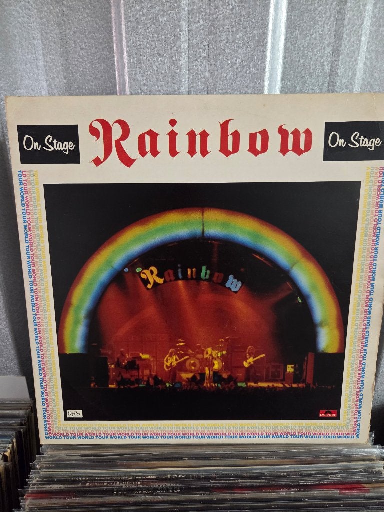 Hardrock/Metal 2lp RAINBOW: ON STAGE, LP, Gebruikt, Ophalen of Verzenden, Hardrock