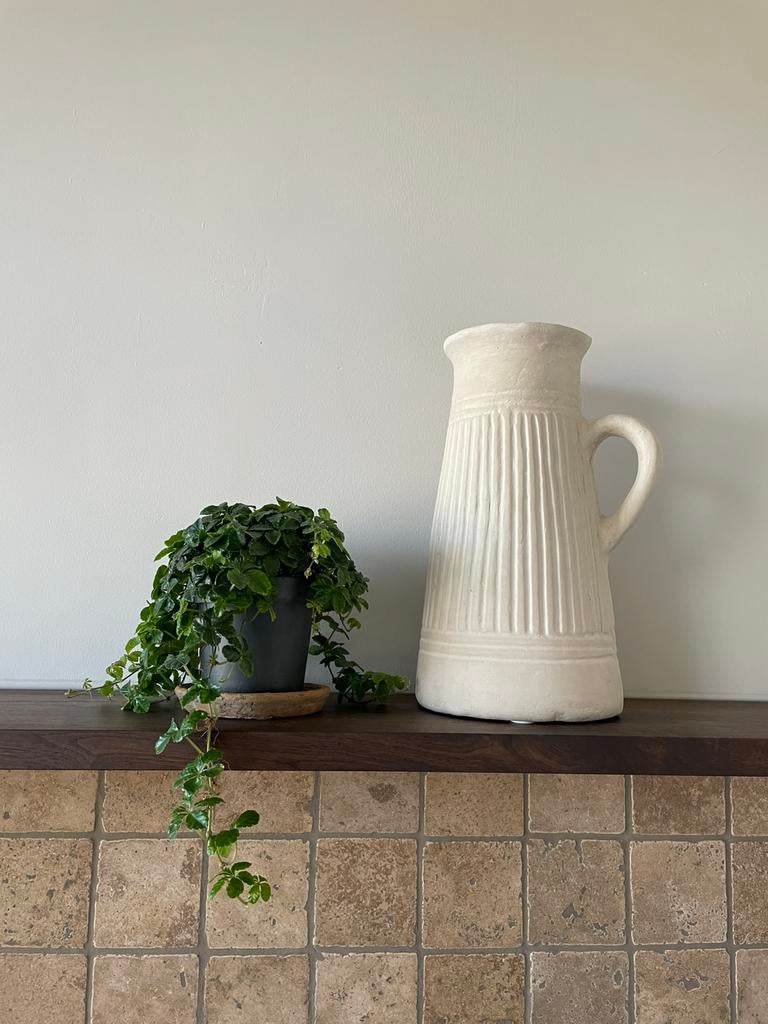 Papier maché Franse Vaas, Huis en Inrichting, Ophalen, Overige materialen, Overige kleuren, Nieuw