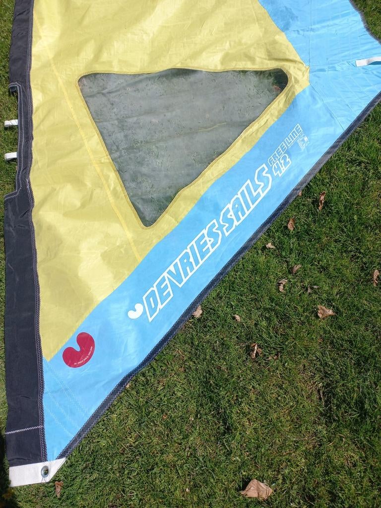 De Vries Sails FreeLine 4.2 Windsurfzeil, Ophalen, Gebruikt, Zeil, Minder dan 5 m²