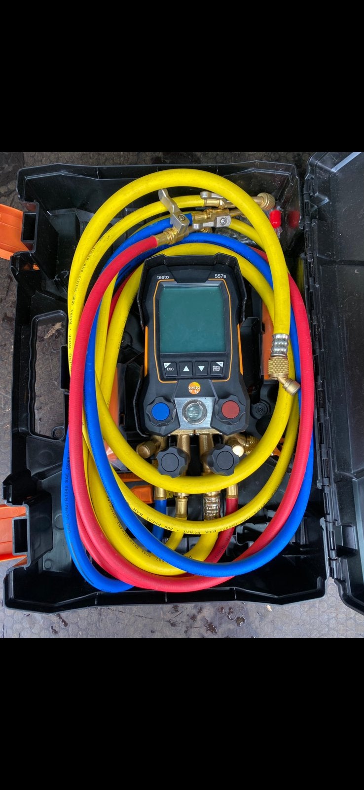 Testo 557s manometerset manifold, Doe-het-zelf en Verbouw, Ophalen of Verzenden, Gebruikt