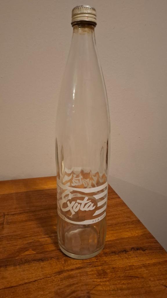 Vintage Exota Limonade Fles - 0.75 Liter, Ophalen of Verzenden