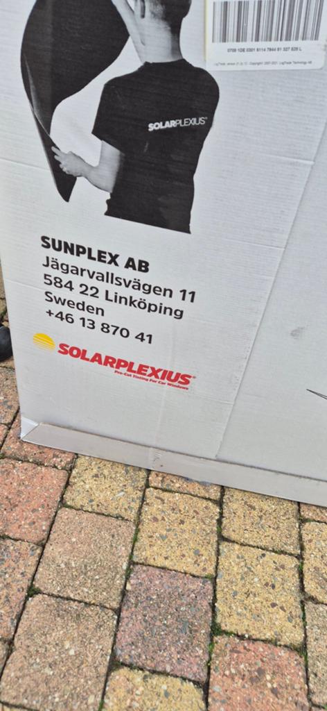 Solarplexius verduistering Volkswagen Touran 2010-2015, Ophalen of Verzenden, Nieuw, Volkswagen