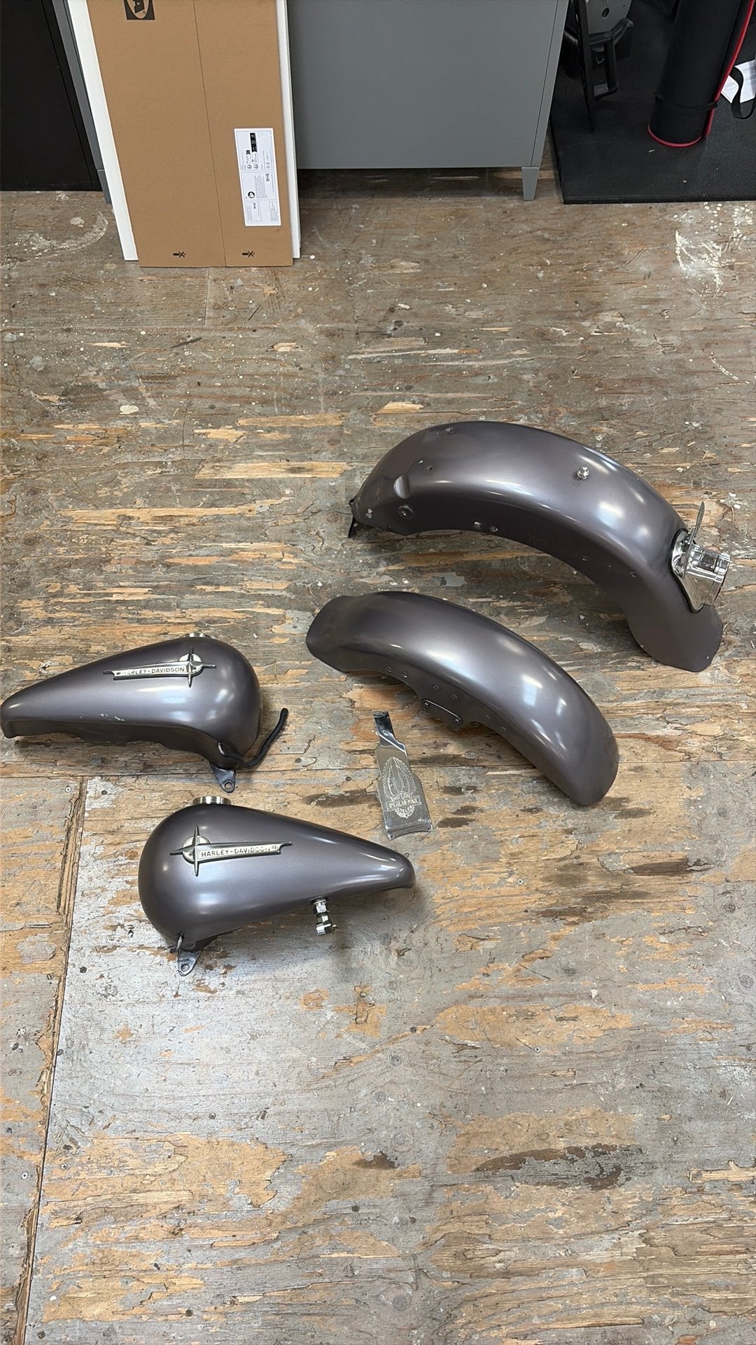 Spuitset shovelhead, Ophalen, Harley, Straat 4, Gebruikt