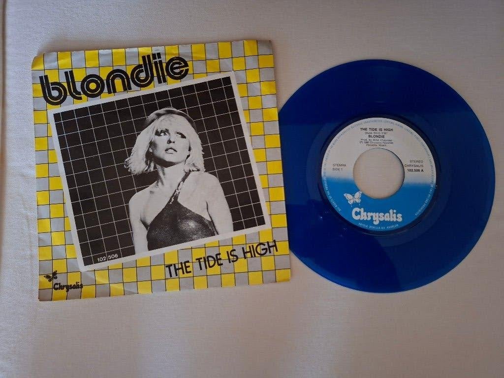blondie  (	Rock, Reggae) blue vinyl, Ophalen of Verzenden, Gebruikt, Pop