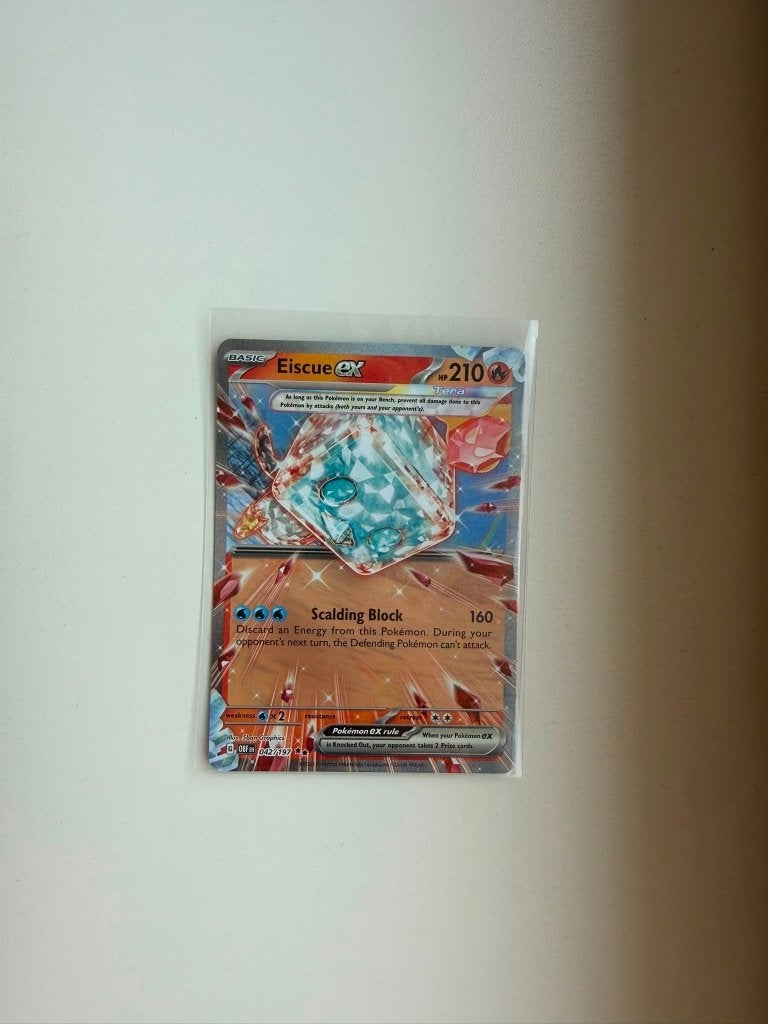 Eiscue EX 042 Obsidian Flames, Ophalen of Verzenden, Nieuw, Losse kaart, Foil