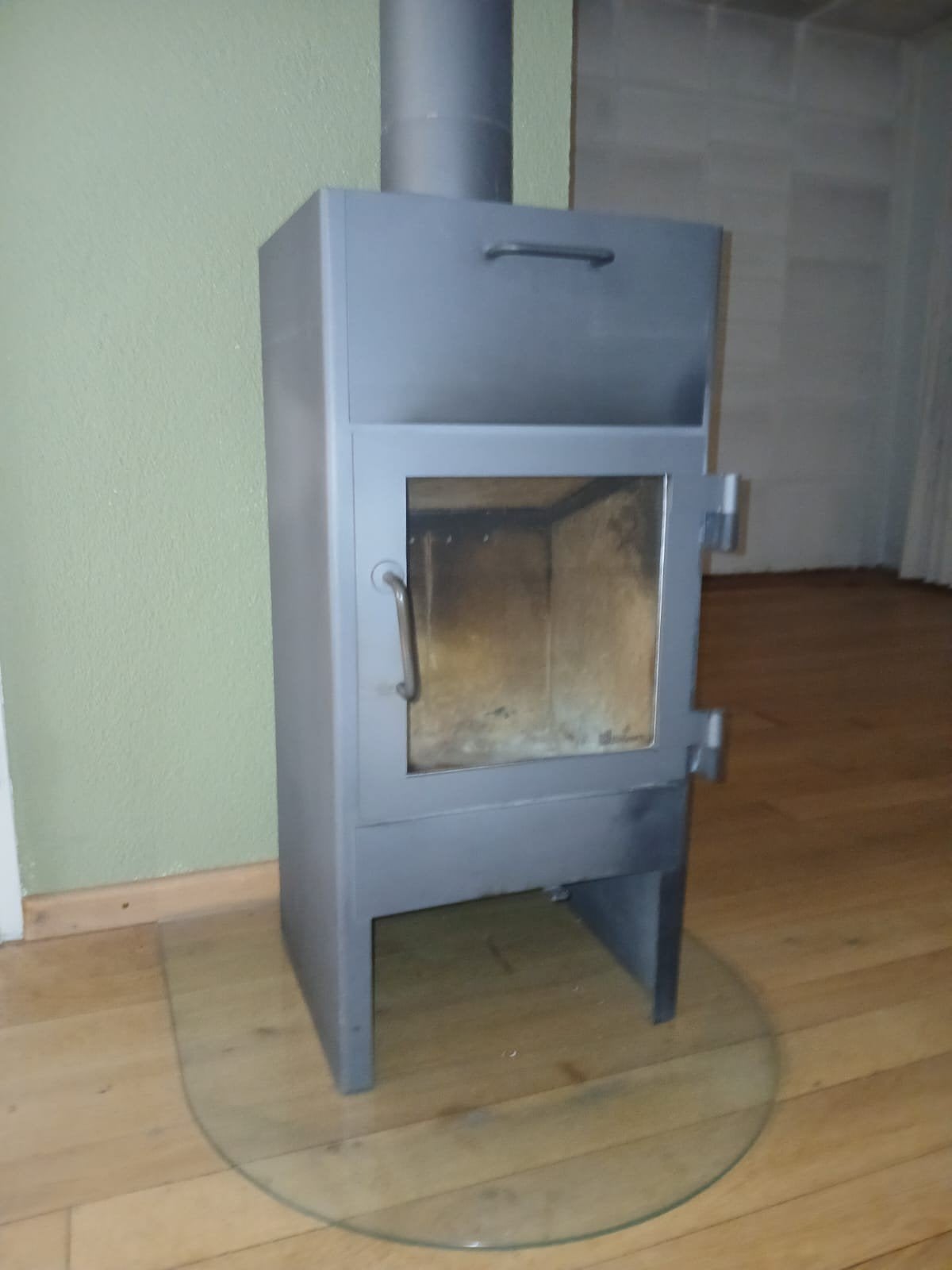 Houtkachel Dik Geurts Lars, Huis en Inrichting, Ophalen, Gebruikt, Houtkachel, Vrijstaand
