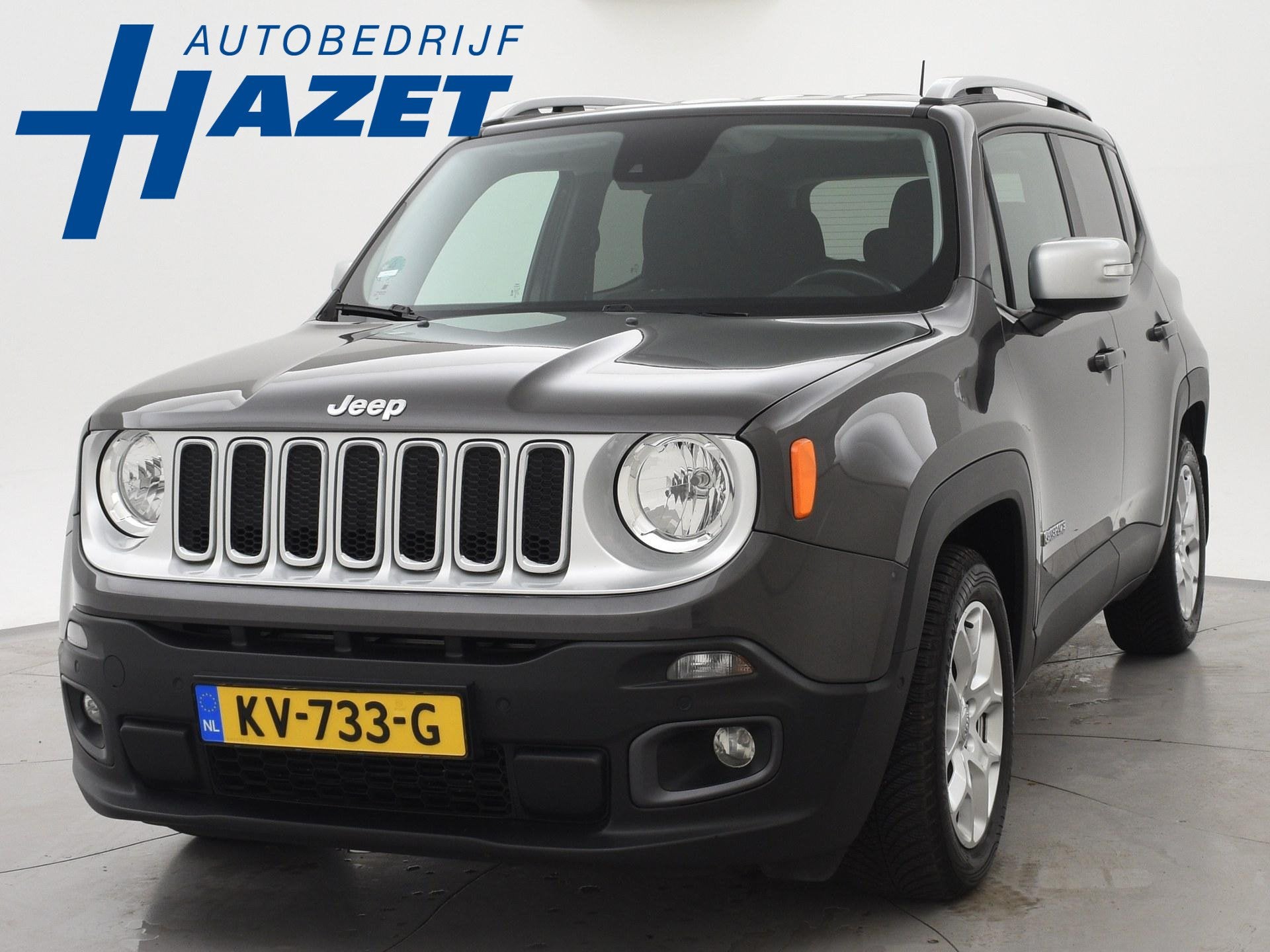 Jeep Renegade 1.4 MULTIAIR 140 PK AUT. LIMITED + TREKHAAK |, Auto's, Jeep, Gebruikt, 4 cilinders, Origineel Nederlands, 600 kg