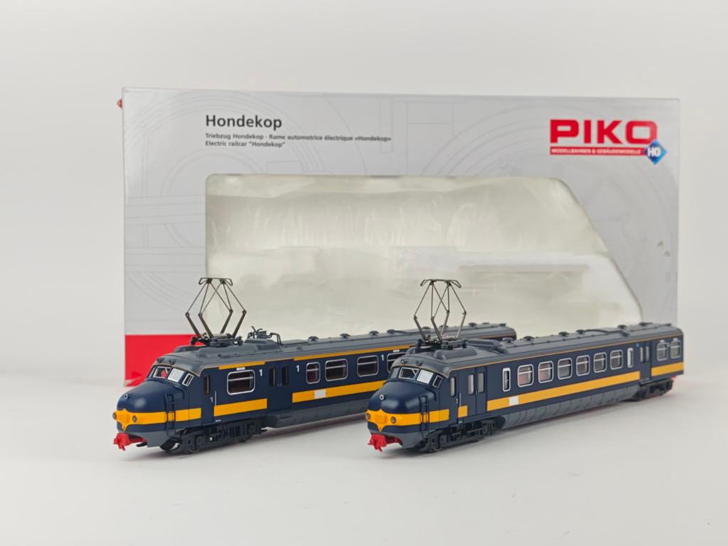 Piko H0 Hondekop Treinstel NS benelux 57573, Hobby en Vrije tijd, Modeltreinen | H0, Treinset, Gelijkstroom, Analoog, Zo goed als nieuw