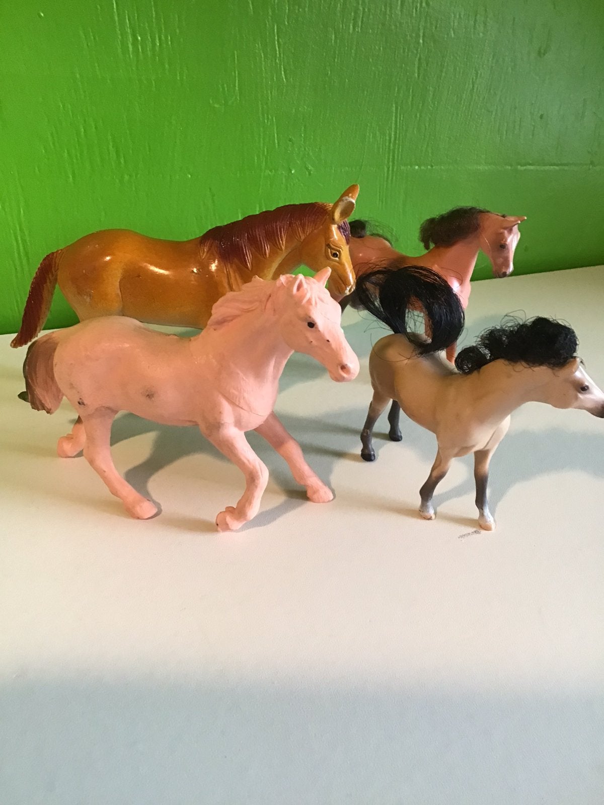 4 paarden, paardjes, Ophalen of Verzenden, Zo goed als nieuw
