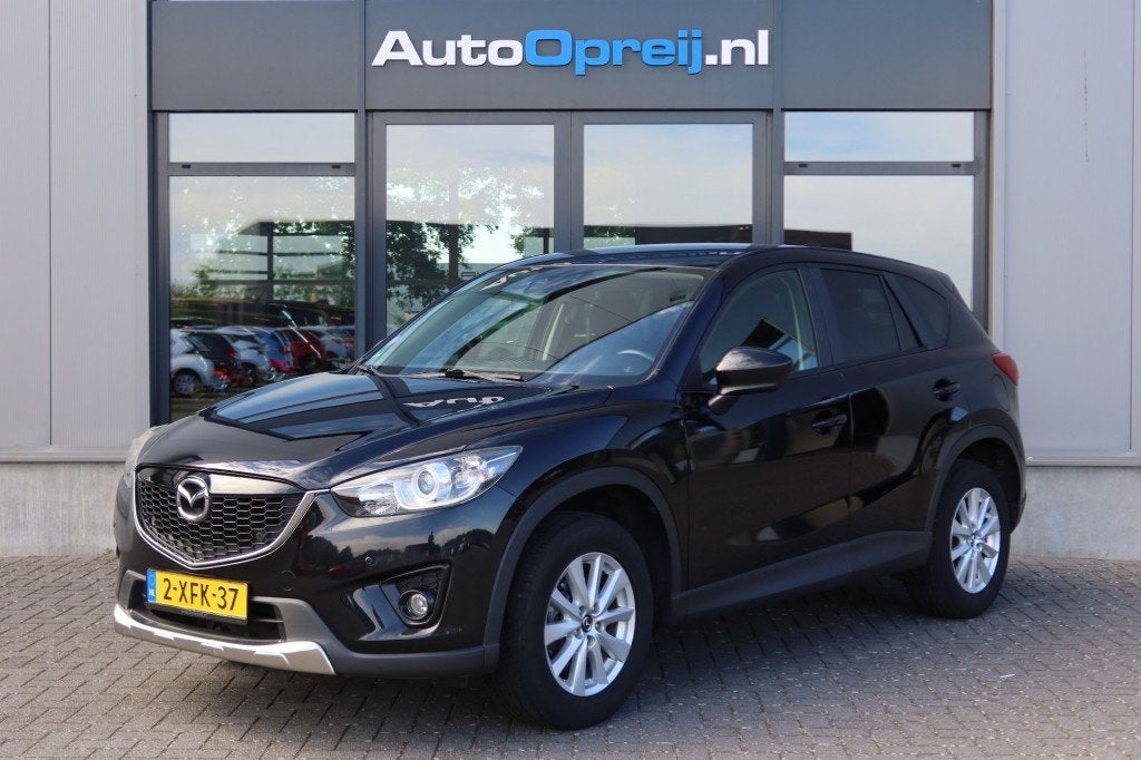 Mazda CX-5 2.0 TS+ 2WD 165pk 2WD NAVI, Stoelverwarming, Trek, Voorwielaandrijving, 1295 kg, 4 cilinders, Zwart