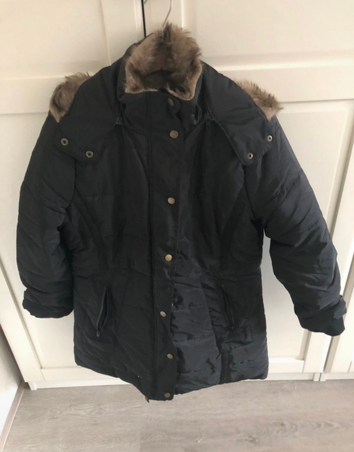 Dames winterjack zwart, Kleding | Dames, Jassen | Winter, Ophalen of Verzenden, Nieuw, Maat 38/40 (M), Zwart
