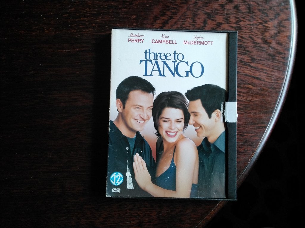 Three to tango, origineel, Vanaf 12 jaar, Ophalen of Verzenden, Zo goed als nieuw, Romantische komedie
