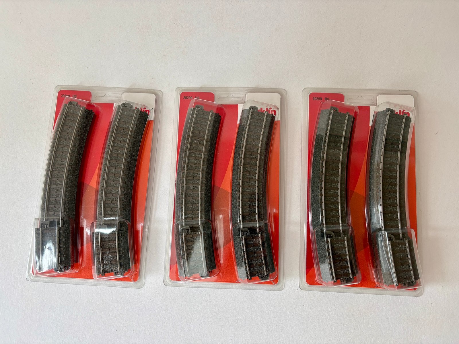 Marklin H0 20299 Set gebogen C-rails Marklin Start Up NIEUW, Hobby en Vrije tijd, Modeltreinen | H0, Wisselstroom, Verzenden, Nieuw
