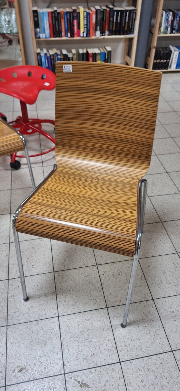 Set van 4 Bolero Zebrano stoelen, Ophalen, Gebruikt, Bruin, Onbekend