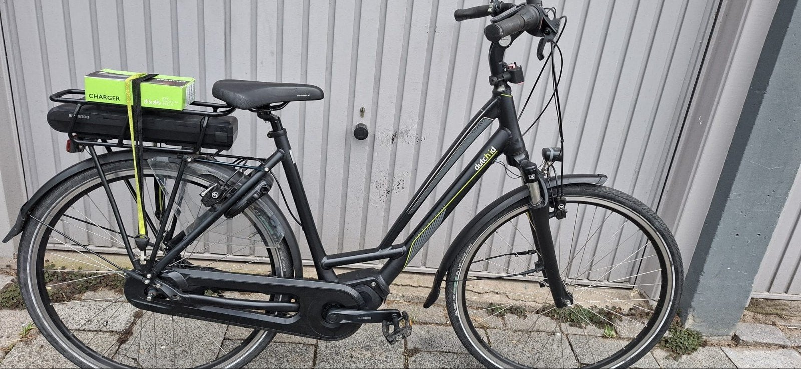 Dutchid City Evo Middenmotor 52cm framemaat 420 watt accu, Fietsen en Brommers, Fietsen | Dames | Damesfietsen, 50 tot 53 cm, Ophalen