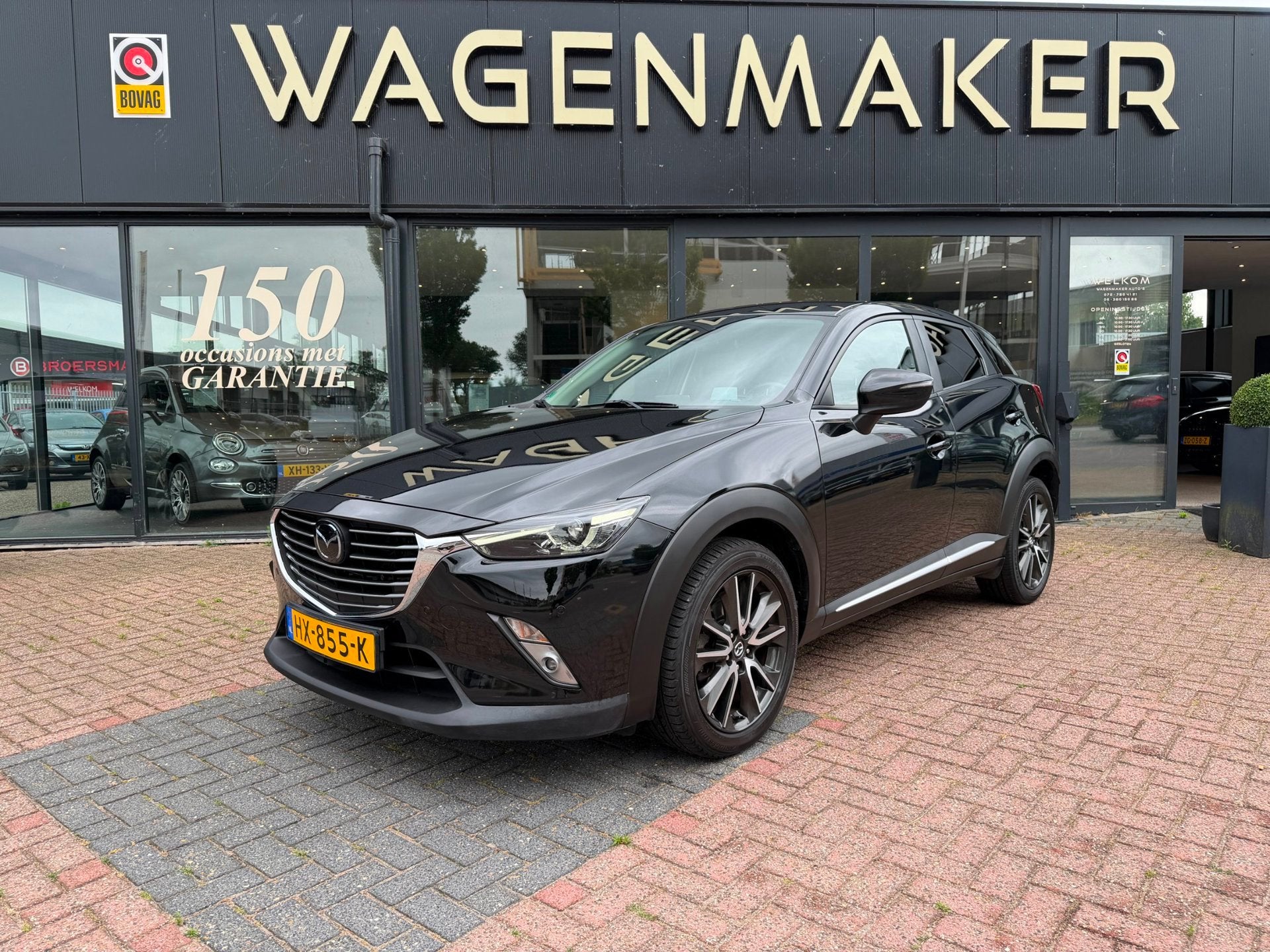 Mazda CX-3 2.0 SkyActiv-G 150 GT-M 4WD AUT|ACC|NAVI|CAM|Dead, Auto's, Automaat, Gebruikt, Euro 6, 4 cilinders