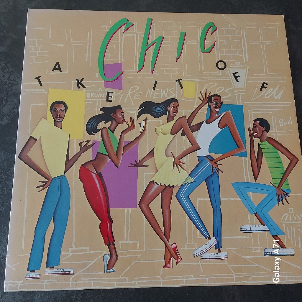 LP Chic - Take It Off (1981), LP, Gebruikt, Ophalen of Verzenden, Fotohoes