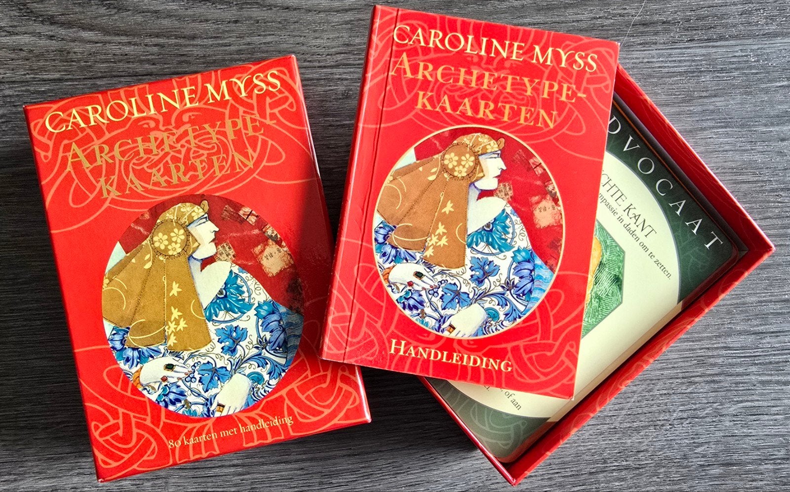 Archetype kaarten desk, Caroline Myss, nooit gebruikt!, Boeken, Caroline Myss, Tarot of Kaarten leggen, Overige typen, Nieuw