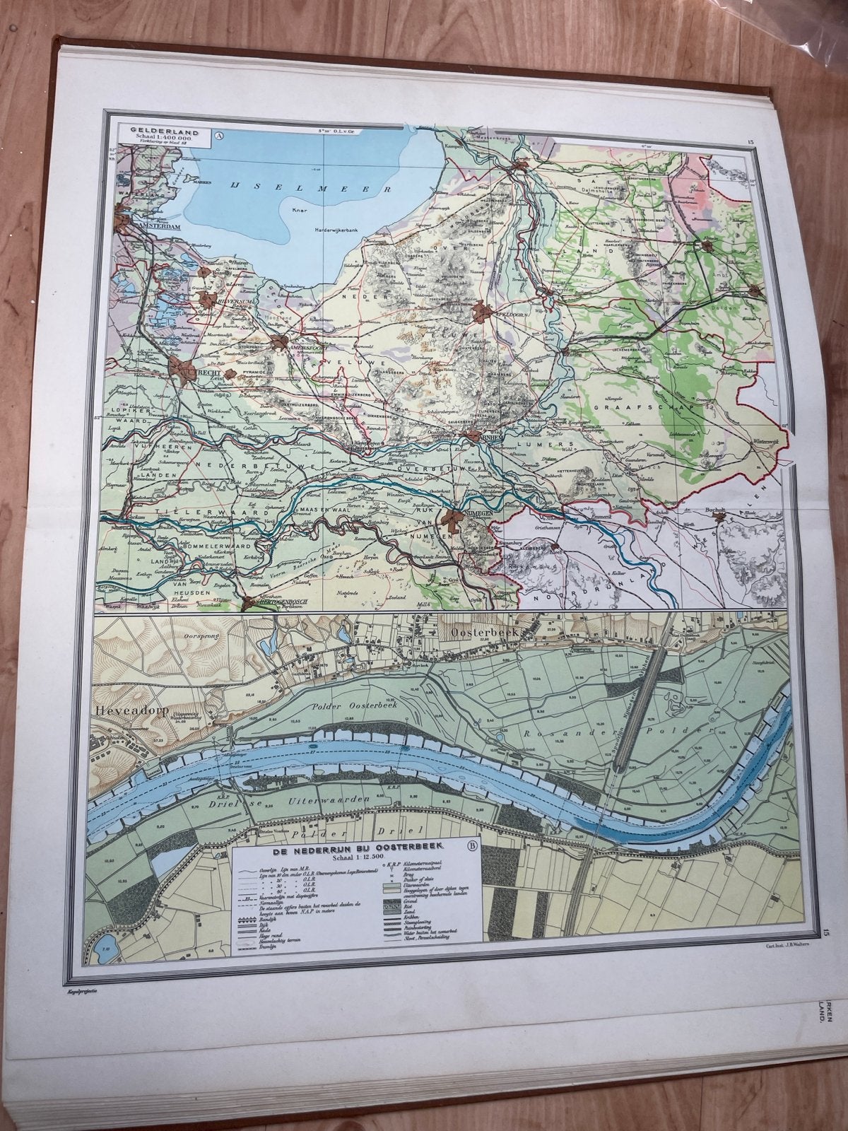 Bos-Nieremeyer Schoolatlas der Gehele Aarde 1951, Gelezen, Bosatlas, Ophalen of Verzenden, 1800 tot 2000