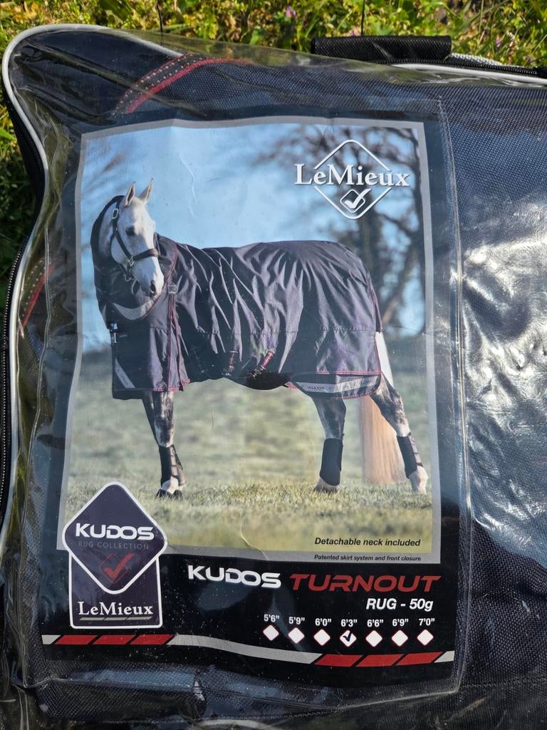 LeMieux Kudos,  50 gram, 6.3, Dieren en Toebehoren, Gebruikt, Ophalen of Verzenden, 50 g, Blauw