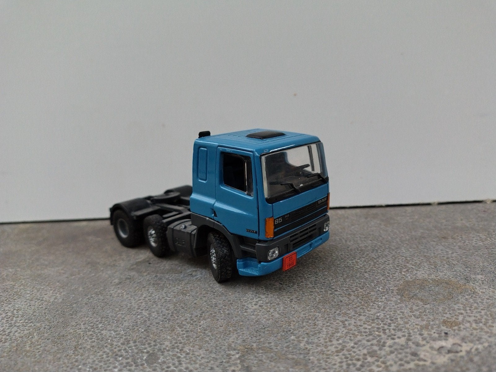 Tekno DAF 85 model vrachtwagen - Nieuwstaat, Hobby en Vrije tijd, Modelauto's | 1:50, Ophalen of Verzenden, Zo goed als nieuw
