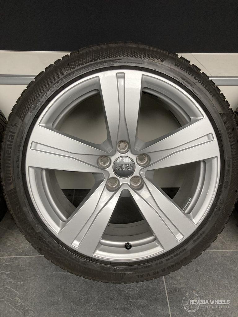 18” originele Audi A5 / S5 velgen + winterbanden 5x112, Auto-onderdelen, Banden en Velgen, 18 inch, -, -, Banden en Velgen