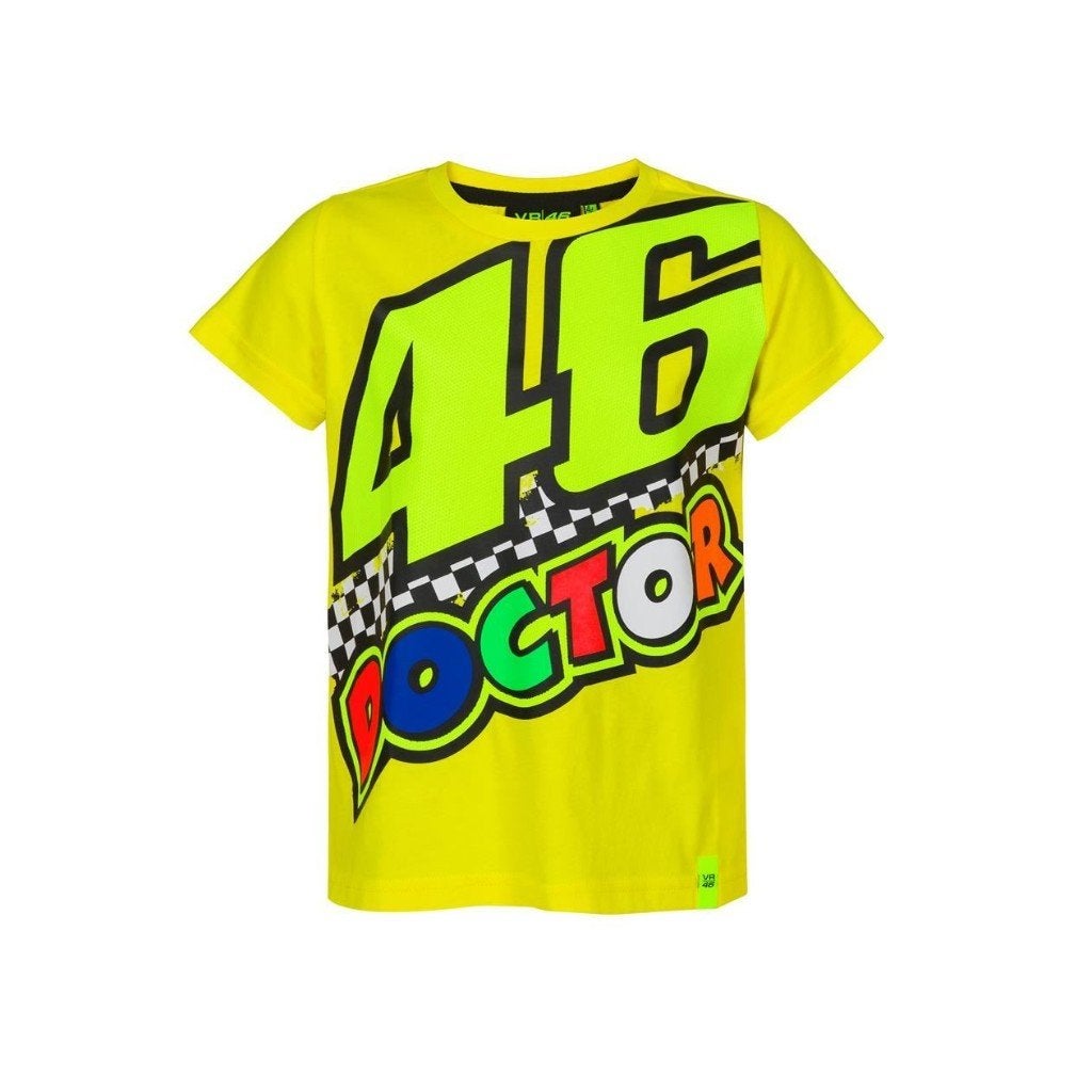 Valentino Rossi kids 46 the doctor t-shirt, Jongen of Meisje, Nieuw, Ophalen of Verzenden, VR Racing Apparel