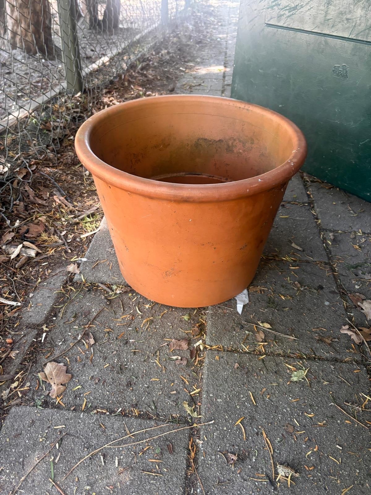 Terracotta bloempot - Gebruikt, Gebruikt, Rond, Binnen, Minder dan 40 cm