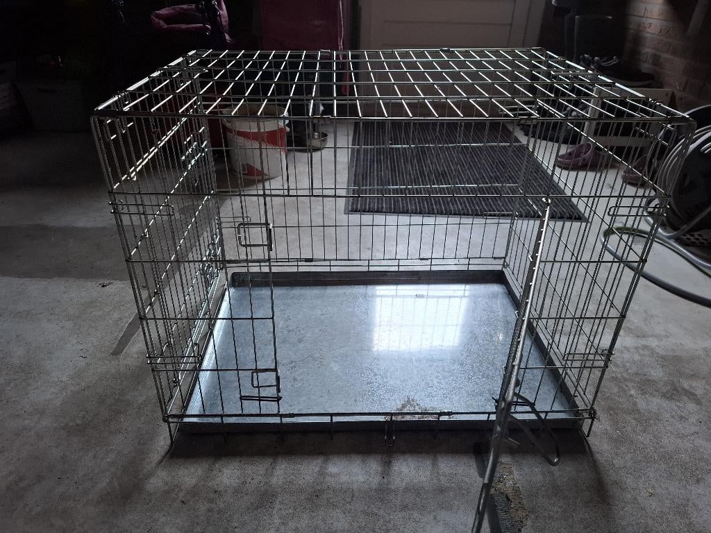 Hondenhokken/bench, Dieren en Toebehoren, Ophalen, Gebruikt, Minder dan 65 cm, Hondenhok