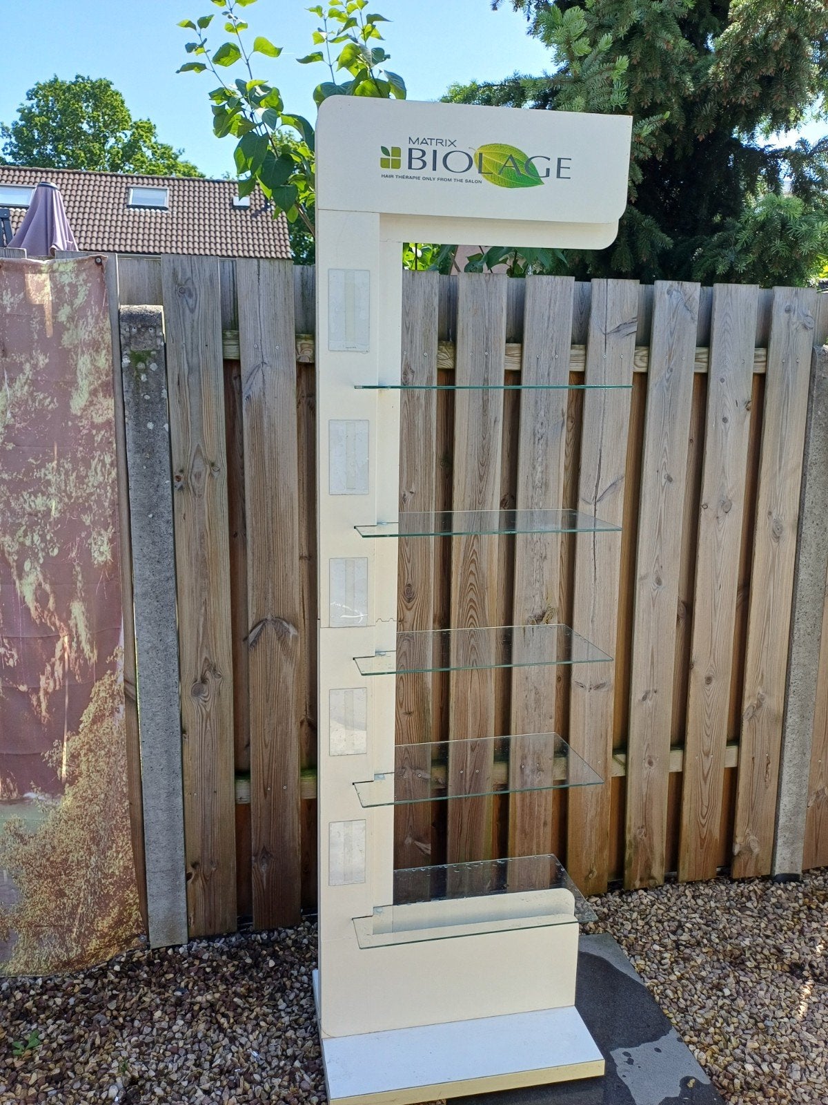 Matrix Biolage displayrek met glazen planken, Ophalen of Verzenden