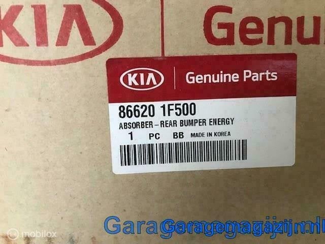 Achterbumper absorber 866201F500 Kia Sportage ‘04 - ‘09, Kia, Nieuw, Ophalen of Verzenden, Kia