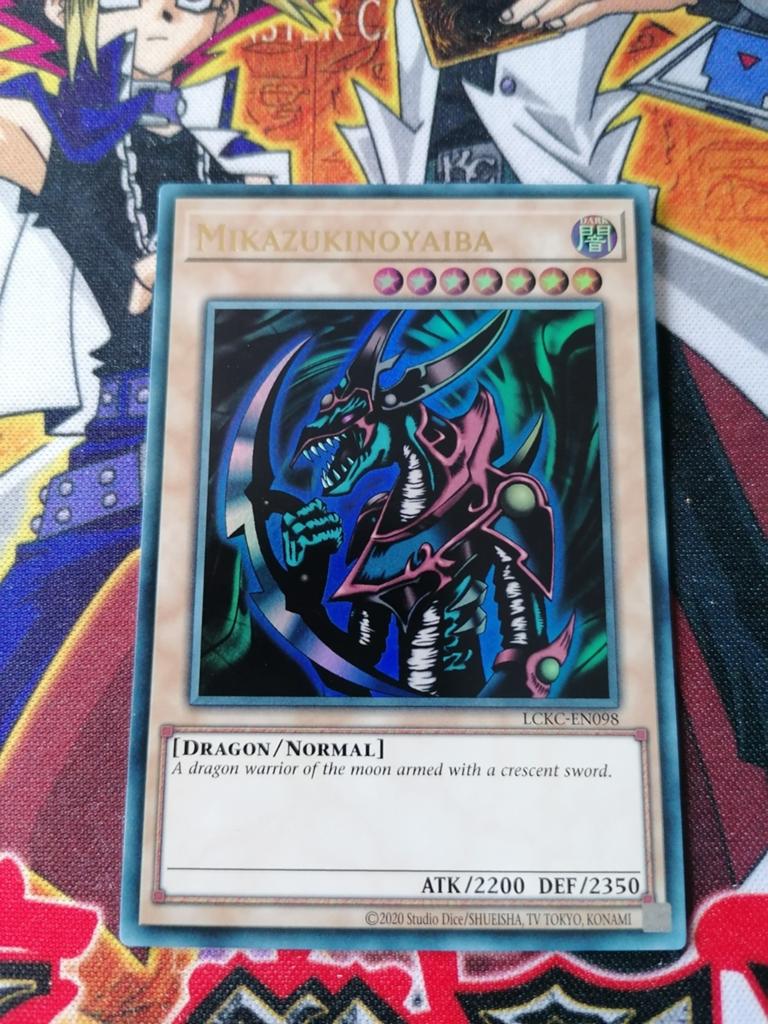 Mikazukinoyaiba - Ultra Rare LCKC - Yu-Gi-Oh, Ophalen of Verzenden, Zo goed als nieuw, Foil