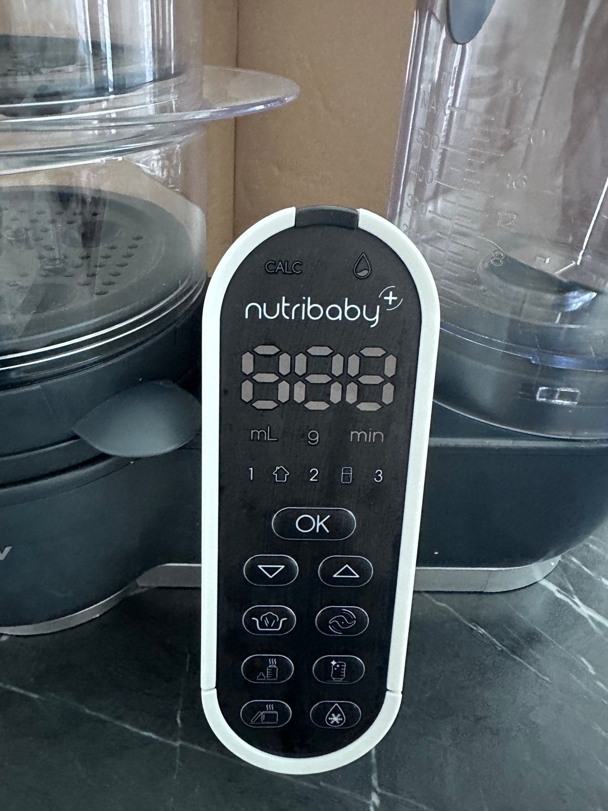 Babymoov Nutribaby+: 5-in-1 Babyvoedingmaker, Kinderen en Baby's, Ophalen, Gebruikt, Stoomfunctie, Babymoov