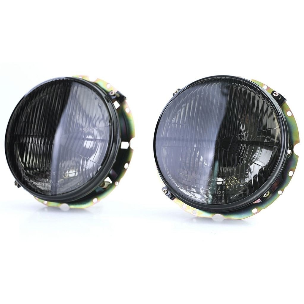 Koplampen Geschikt Voor VW Golf 1 Kruis Design Zwart Smoke, Auto diversen, Verzenden, Automotive Parts, A.parts@hotmail.nl, Trasmolenlaan 12 3447 GZ Woerden