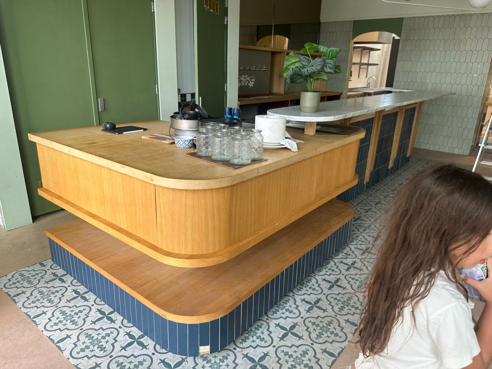 Mooie bar uit gran café - Zelf demonteren, Huis en Inrichting, Barren, Ophalen, Gebruikt