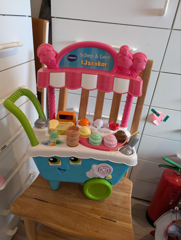 VTech Schep & Leer IJscokar - Interactief Speelgoed, Kinderen en Baby's, Speelgoed | Vtech, Ophalen, Gebruikt, 2 tot 4 jaar