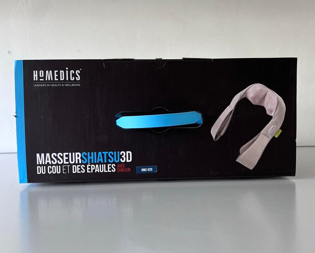 HoMedics Masseur Shiatsu massagekussen voor nek-schouder, Sport en Fitness, Massageproducten, Ophalen of Verzenden, Zo goed als nieuw