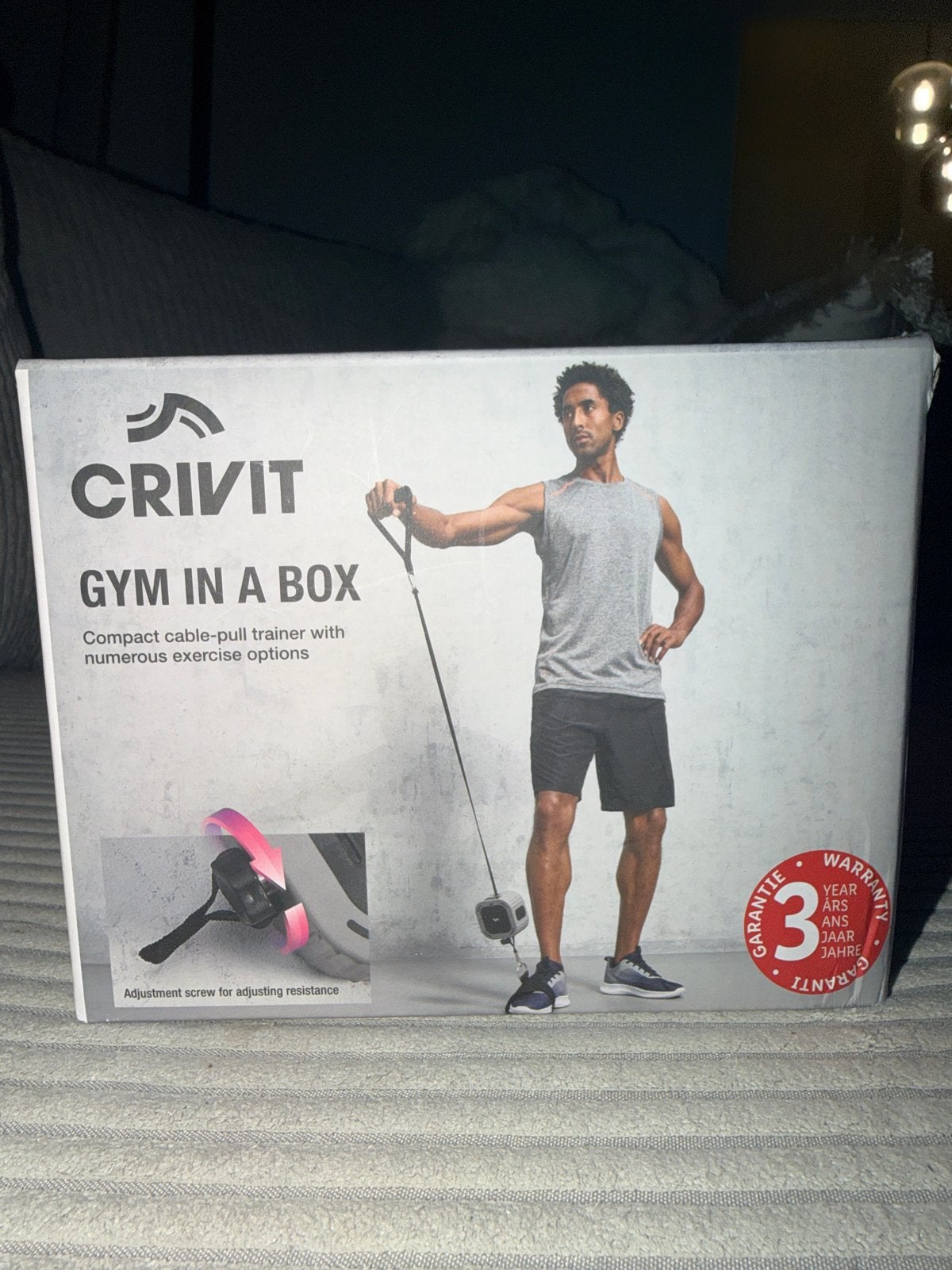 Gym set in a Box - Compacte gym / fitness, Sport en Fitness, Ophalen, Zo goed als nieuw, Armen, Overige typen