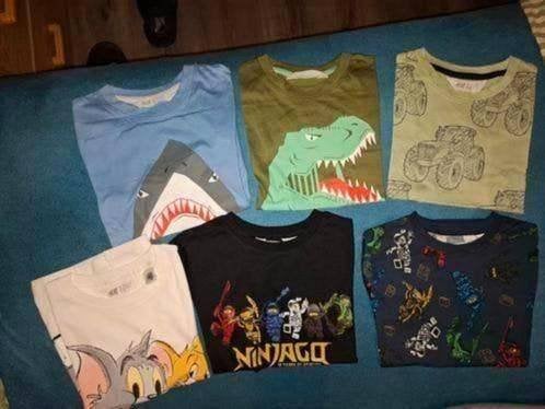 Nieuwe shirtjes merk H&M maat 110/116. 6 stuks, H&M, Nieuw, Ophalen of Verzenden, Shirt of Longsleeve