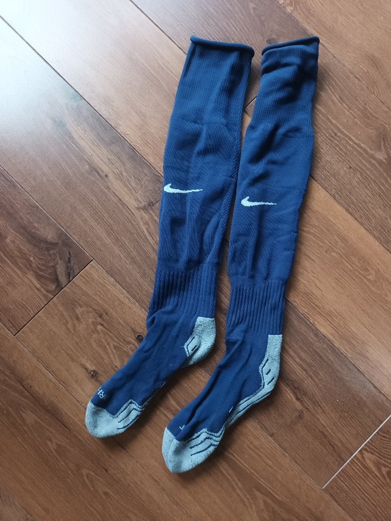 Nike dri-fit blauwe lange sportsokken lang sokken 42-44, Kleding | Heren, Sokken en Kousen, Blauw, Nike, Maat 43 t/m 46, Ophalen of Verzenden